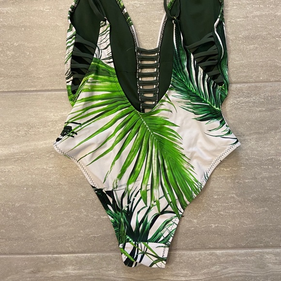 High cute one piece jungle bathing suit - Picture 3 of 4
